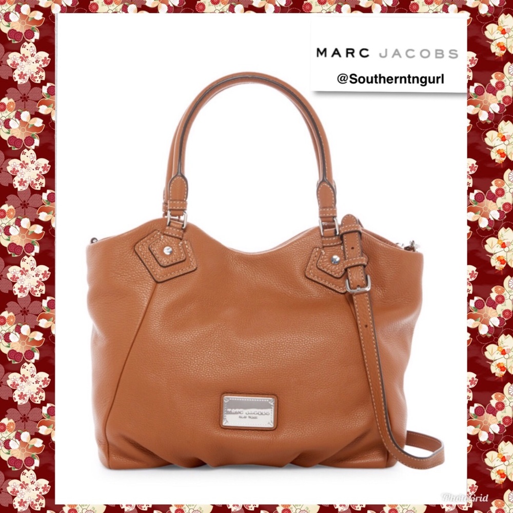 NWT MARC JACOBS Tan Pebble Leather Shoulder Bag / Purse - Picture 8 of 8